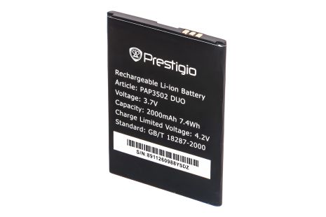 Акумулятор PSP3458/PSP3459/PSP3468/Wize O3 Prestigio [Original PRC] 12 міс. гарантії