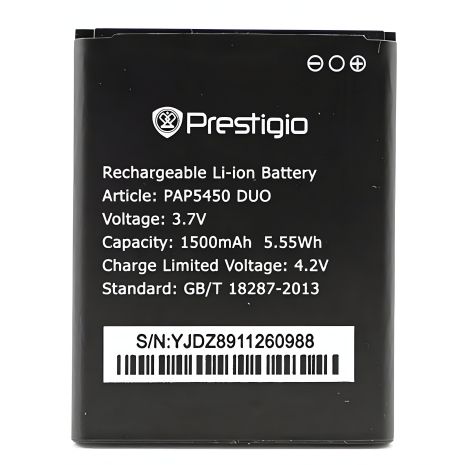 Prestigio PAP5450/5451/5457 Battery [Original PRC] 12 Months Warranty, 1500 mAh