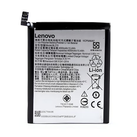 Акумулятор для Lenovo K6 Note/BL270 [Original] 12 міс. гарантії