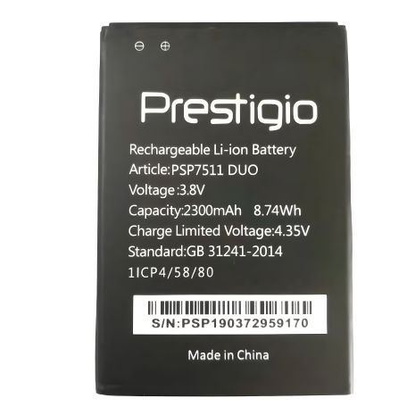 Акумулятор Prestigio PSP3471 Wize Q3/3471 [PRC Original] 12 міс. гарантії