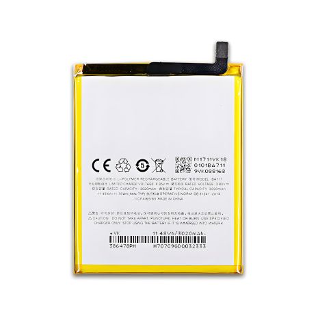 Акумуляторань Meizu BA711 (M6) [PRC Original] 12 міс. гарантії