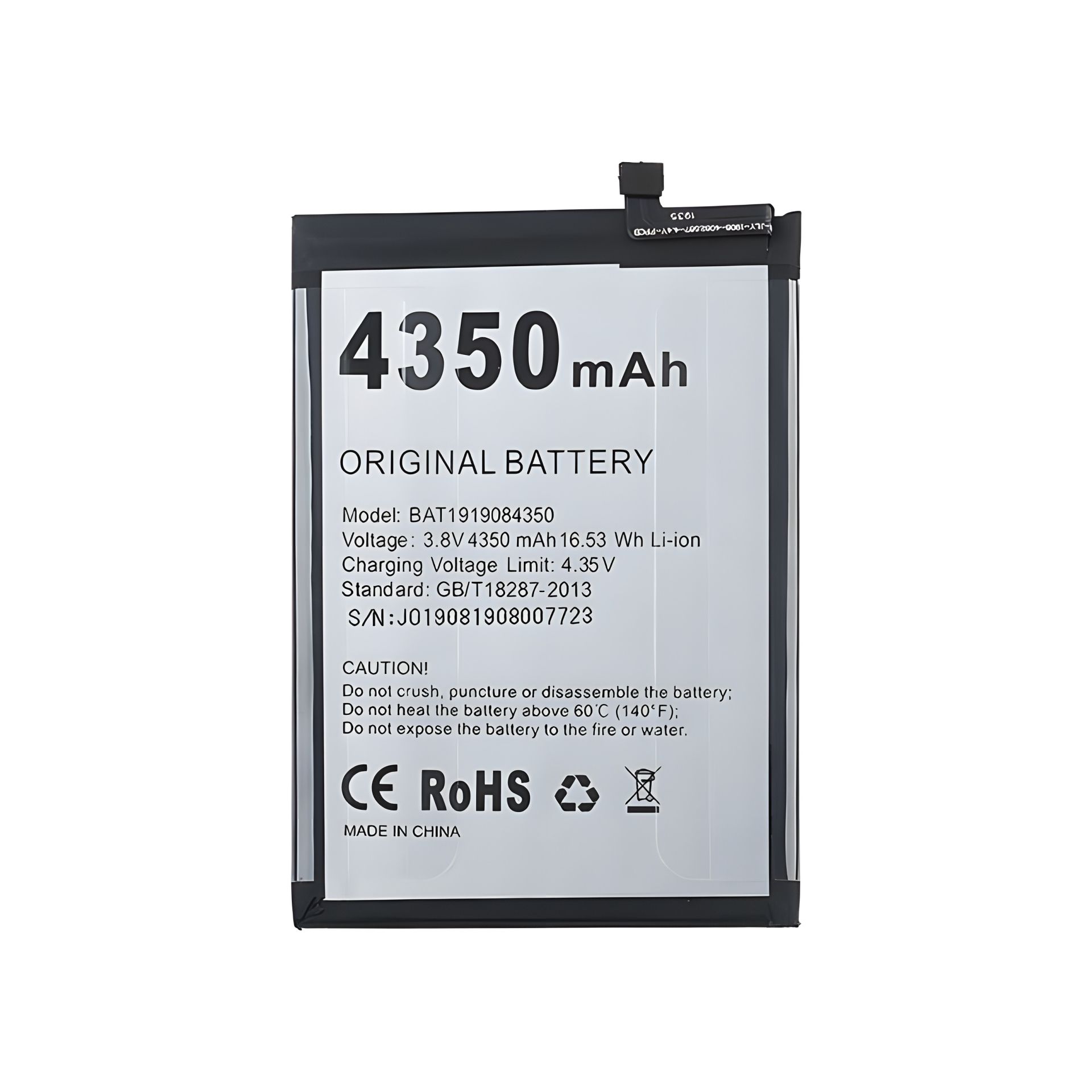 Оригінальний акумулятор Doogee N20/Y9 Plus (BAT1919084350) 4350mAh з гарантією на 12 міс. Оригінальний акумулятор Doogee N20/Y9 Plus (BAT1919084350) 4350mAh з гарантією на 12 міс.