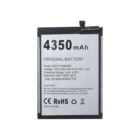 Doogee N20 / Y9 Plus Аккумулятор (BAT1919084350) 4350 mAh [Оригинал PRC] 12 месяцев гарантии