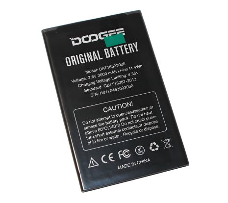 Doogee X9/X9 Pro Акумулятор – BAT16533000 [Оригінал PRC] 12 міс. гарантії