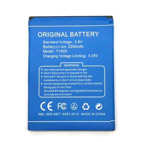 Акумулятор Doogee Y100x 2200mAh [Original PRC] 12 міс. гарантії