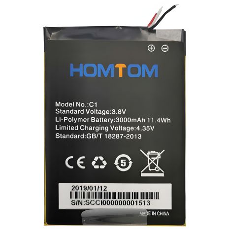 Homtom C1 Акумулятор [Original PRC] з гарантією 12 міс.