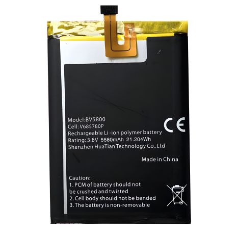 Blackview BV5800 V685780P Аккумулятор 5580 mAh [Original PRC] 12 месяцев гарантии
