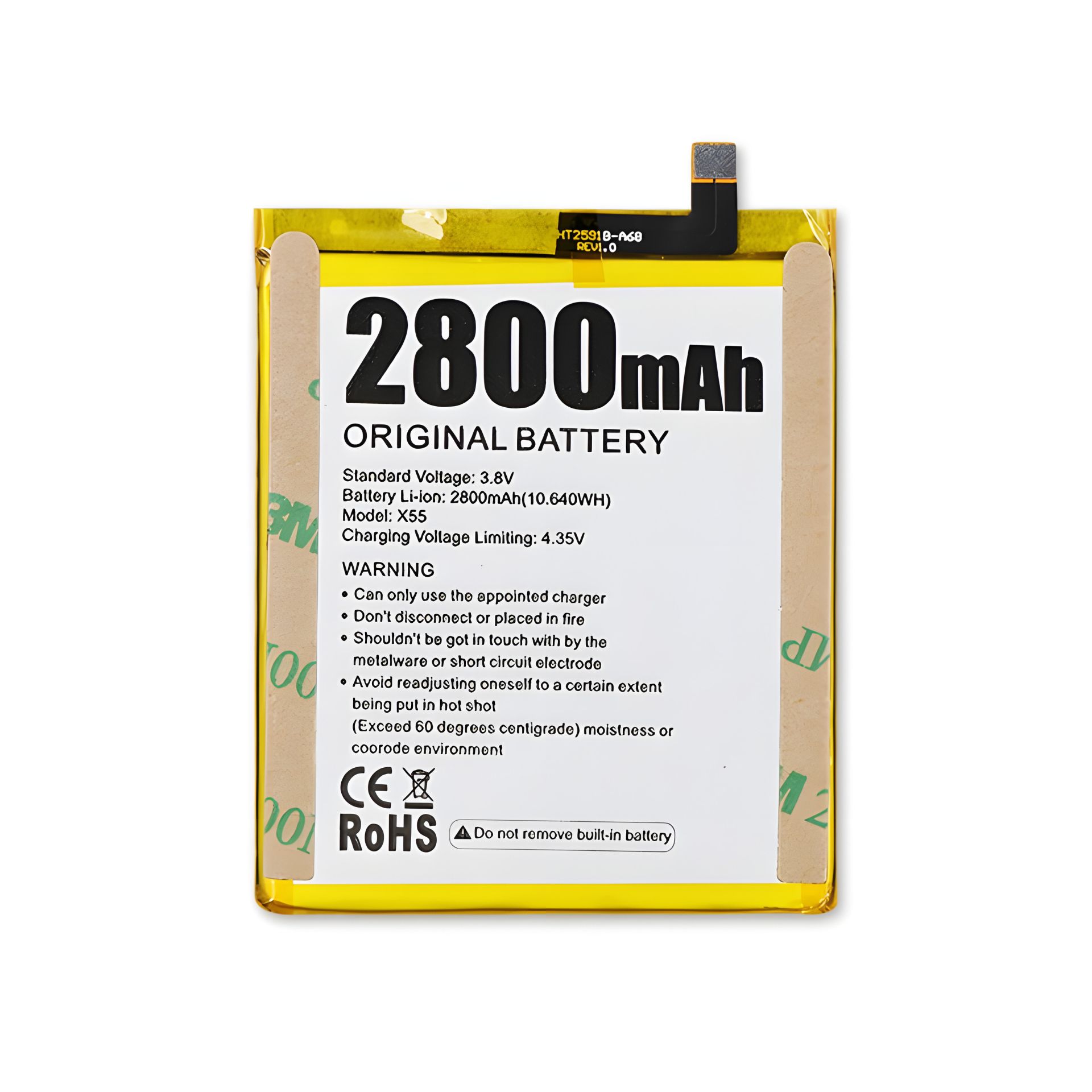 Оригінальний акумулятор для Doogee X55 (гарантія 12 місяців) Оригінальний акумулятор для Doogee X55 (гарантія 12 місяців)