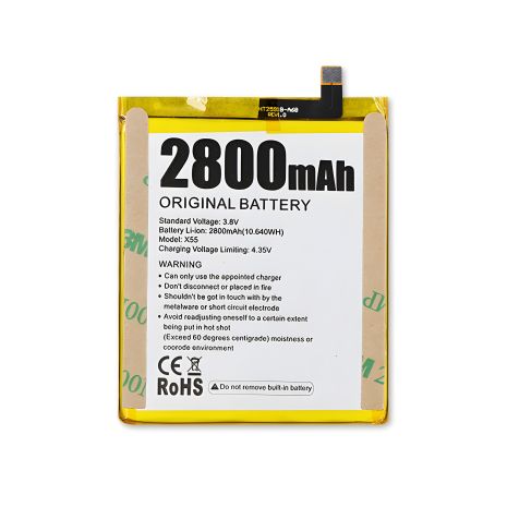 Doogee X55 Аккумулятор [Оригинал PRC] 12 мес. гарантии