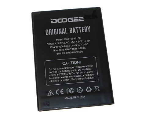 Doogee X9 Mini/BAT16542100 Акумулятор [Оригінал PRC] 12 міс. гарантії