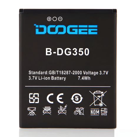 Doogee DG350 Акумулятор 2200mAh [Оригінал PRC] 12 міс. гарантії