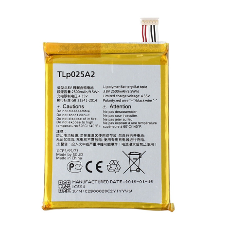 Акумулятор Alcatel TLP025A2, 8008 [Original] 12 міс. гарантії