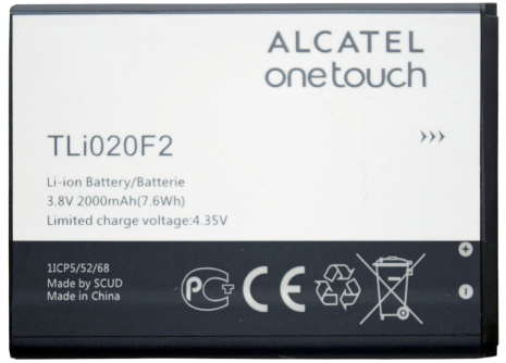 Акумулятор Alcatel One Touch 7040N/TLi020F2 [Original] 12 міс. гарантії