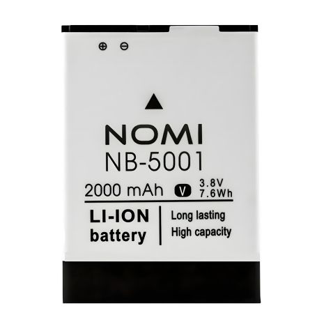 Акумуляторна батарея Nomi NB-5001 для i5001 [Original PRC] 12 міс. гарантії