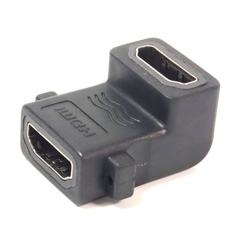 Угловой адаптер PowerPlant HDMI AF - HDMI AF