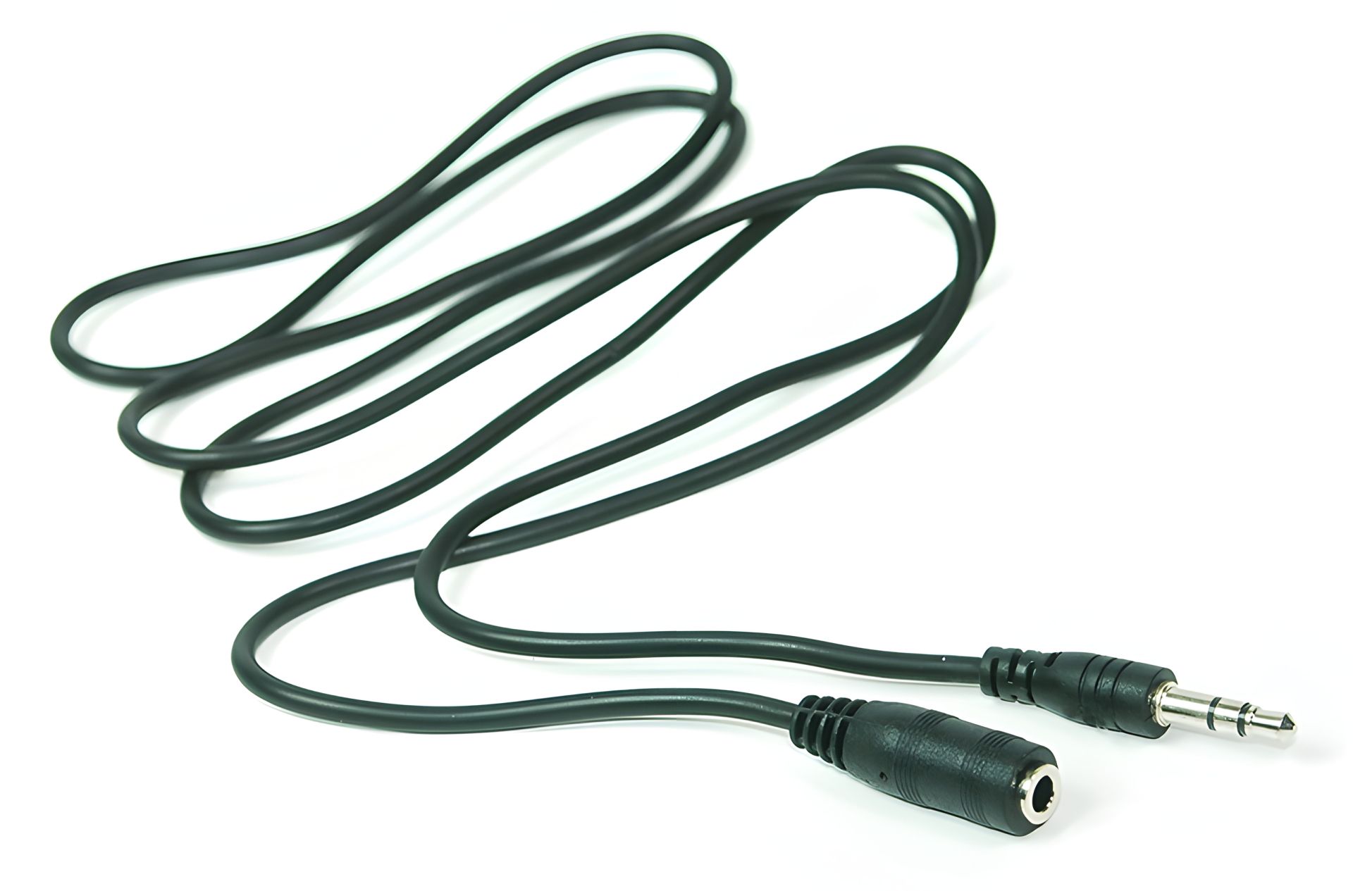 Аудіо кабель 3.5mm M-F 1м PowerPlant Аудіо кабель 3.5mm M-F 1м PowerPlant