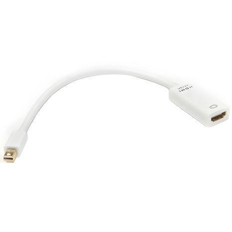 PowerPlant кабель-перехідник HDMI - mini DisplayPort, 15см, 1.4V