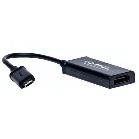 MHL-кабель PowerPlant HDMI - micro USB, 0.15м, Blister MHL-кабель PowerPlant HDMI - micro USB, 0.15м, Blister