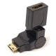 Переходник PowerPlant HDMI AF - mini HDMI AM, 360 градусов Переходник PowerPlant HDMI AF - mini HDMI AM, 360 градусов