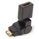 PowerPlant HDMI AF to Mini HDMI AM Adapter, 360 Degrees PowerPlant HDMI AF to Mini HDMI AM Adapter, 360 Degrees