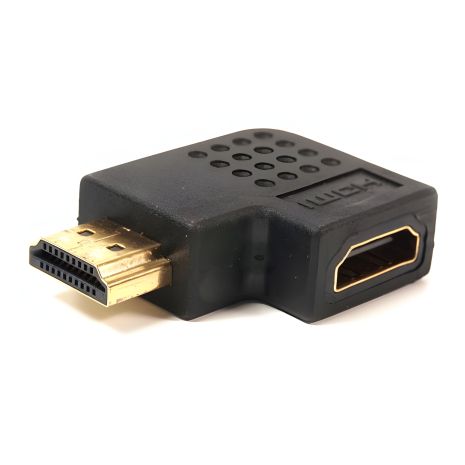 PowerPlant HDMI адаптер AF – AM, правий кут