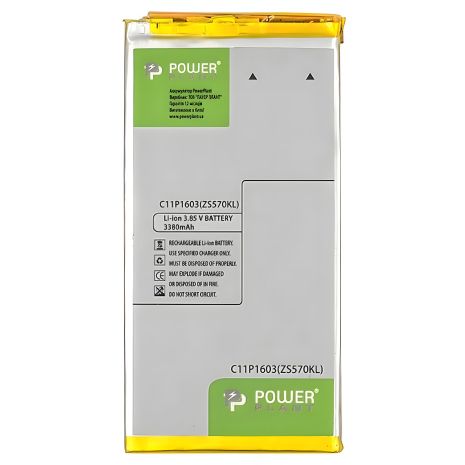 Акумуляторна батарея PowerPlant для Asus ZenFone 3 Deluxe (ZS570KL)