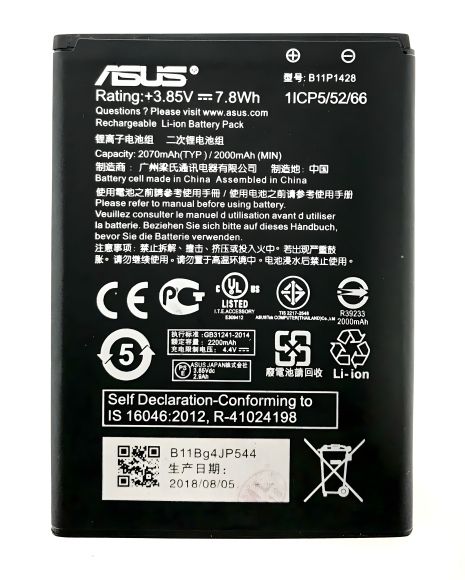 Акумулятор Asus Zenfone Go B11P1428 [оригінал] 12 міс. гарантії