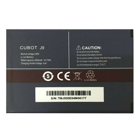 Акумулятор CUBOT J9 [Original PRC] 12 міс. гарантії