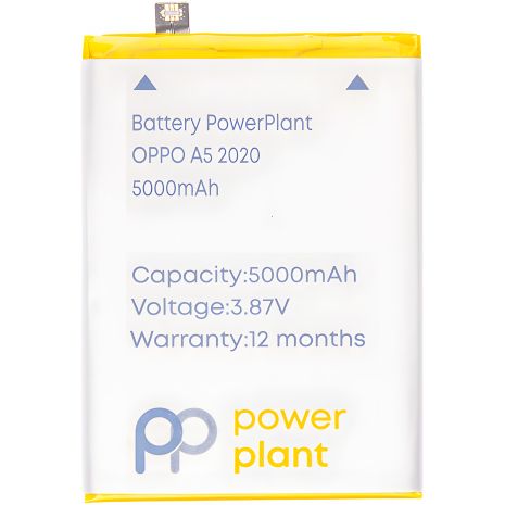 PowerPlant батарея OPPO A5 2020 (BLP673) 5000mAh