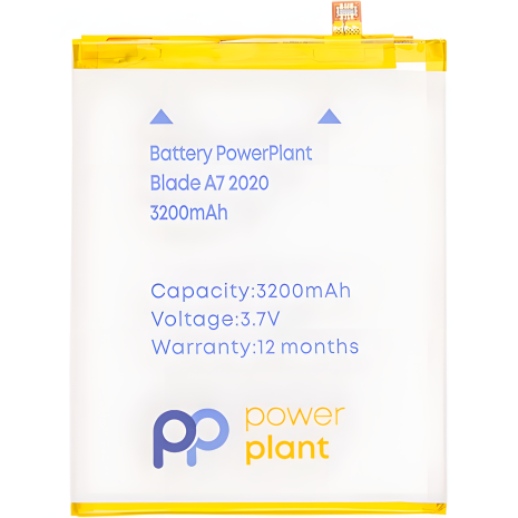 Акумулятор ZTE Blade PowerPlant A7 2020 Li3839T43P8H826348
