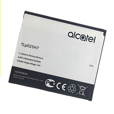 Alcatel TLPOP4-5 Slate OT-5051D (TLp025H1/TLp025H7) 1ICP4/60/67 (2500mAh) Акумуляторна батарея [Original PRC] 12 міс. гарантії