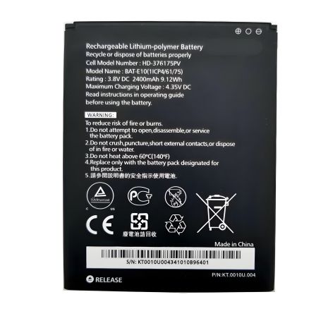 Акумулятори Acer 2420mAh BAT-E10 (Liquid Z530 LTE T02 Z530S) [Original PRC] 12 міс. гарантії