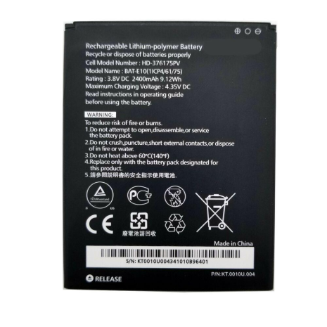 Акумулятори Acer BAT-E10 (Liquid Z530 LTE T02 Z530S) 2420mAh [Original PRC] 12 міс. гарантії