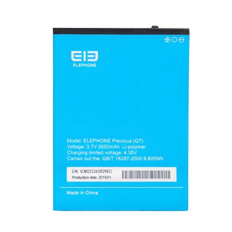 Elephone Precious G7 Аккумулятор [Original PRC] 12 мес. гарантии