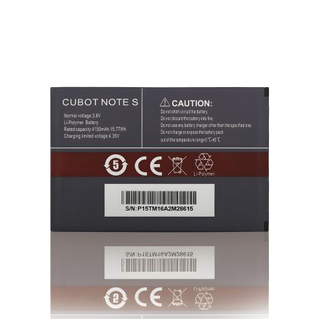 Аккумулятор Cubot Note S [Original PRC], 12 мес. гарантии