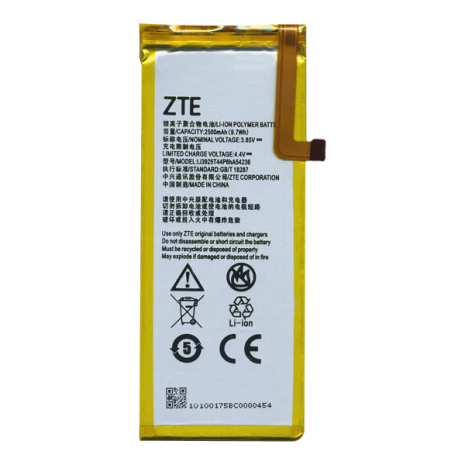 Акумулятор ZTE Li3925T44P6hA54236 (Blade S7, T920) 2500mAh [Original] 12 міс. гарантії