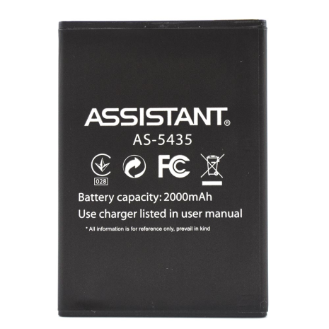 Аккумулятор для Assistant AS-5435 [Original PRC] 12 мес. гарантии