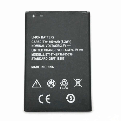 Акумулятор ZTE Li3714t42p3h765039 (Blade A5/A5 Pro/AF3/AF5/A506/T221/AF8/T230) [Original] 12 міс. гарантії