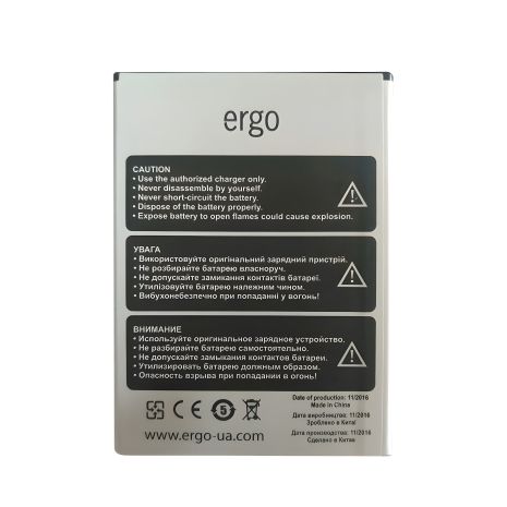 Аккумулятор для Ergo Aurum A502 [PRC Original] 12 мес. гарантии