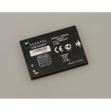 Alcatel OT813, OT813D Акумуляторна батарея (CAB31L0000C2) [Original PRC] 12 міс. гарантії