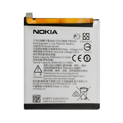 Акумулятор Nokia HE340/HE347 для Nokia 7, 7 Plus [Оригінал PRC] 12 місяців гарантії