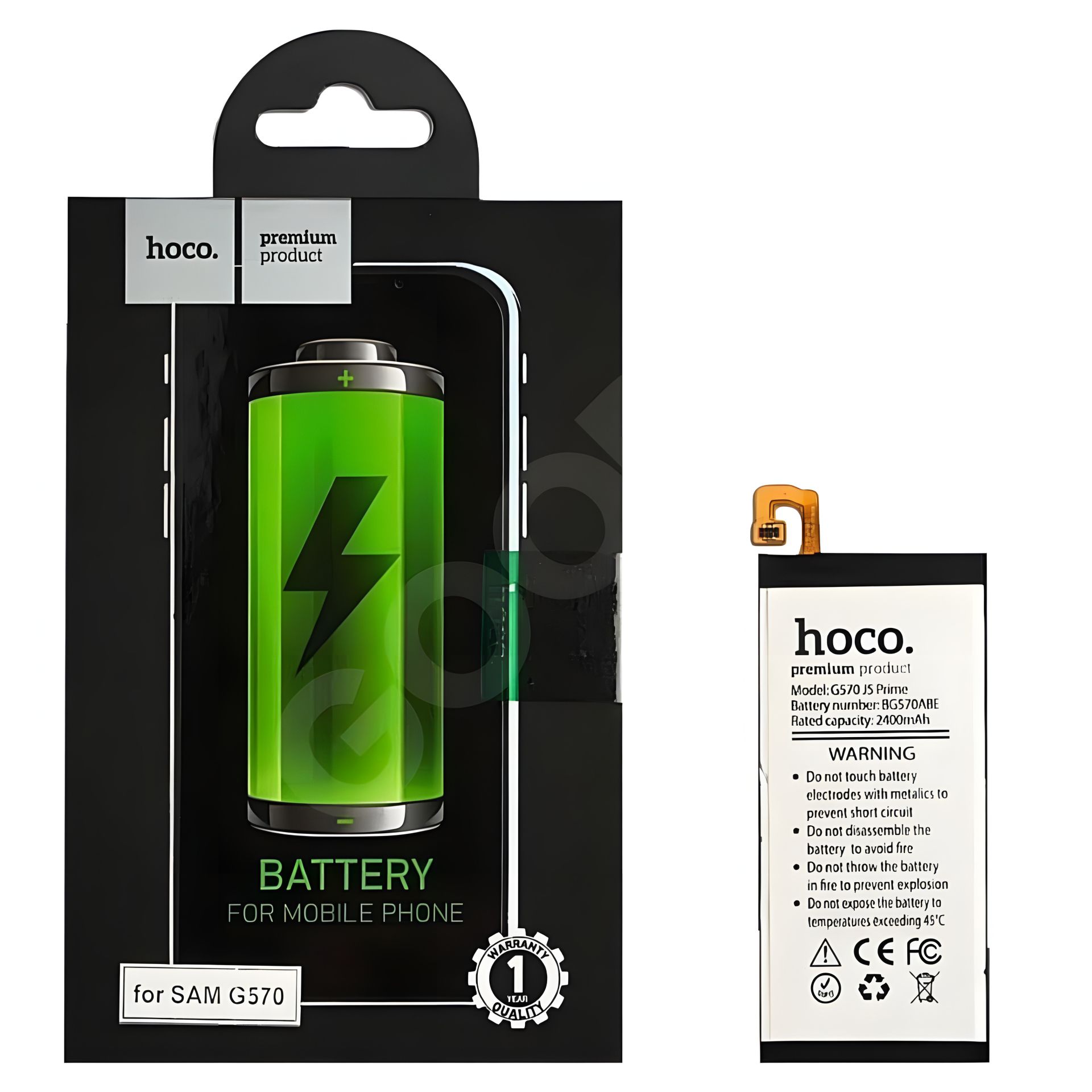 Акумулятор Hoco Samsung EB-BG570ABE G570 Galaxy J5 Prime 2016 модель Акумулятор Hoco Samsung EB-BG570ABE G570 Galaxy J5 Prime 2016 модель