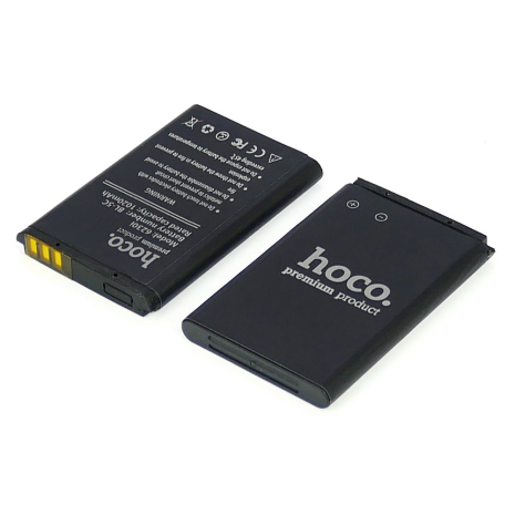 Акумулятор Hoco BL-5C / Nokia 2300/3100/5030/6230/6230i/6600/6630/C1-00/C2-00/E50/N70/N71/N72/X2-01