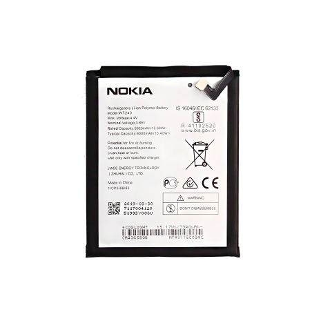 Акумулятор Nokia WT240 для Nokia 2.3/3.2, оригінал, гарантія 12 міс.