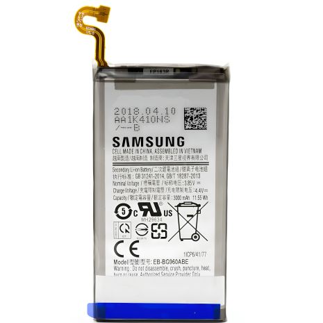 Samsung Galaxy S9 аккумулятор EB-BG960ABE G960F 3000 mAh [PRC Original], 12 мес. гарантия
