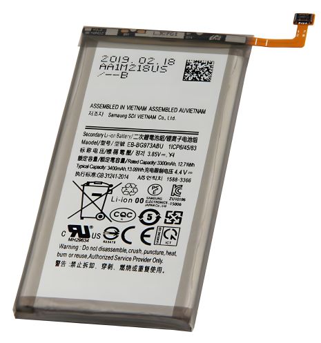 Акумулятор Samsung EB-BG973ABU Galaxy S10 [Original PRC] 12 місяців гарантії