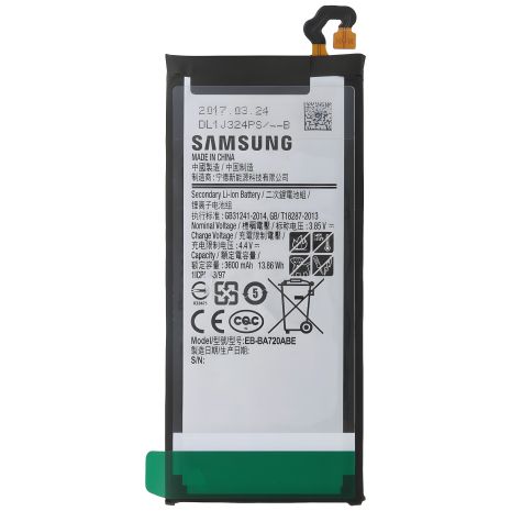 Samsung A720 Акумулятор EB-BA720ABE [Оригінал] 12 міс. гарантії