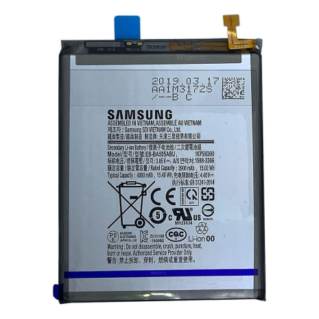 Акумулятор Samsung A20(A205)/A30(A305)/A30s(A307)/A50(A505) - EB-BA505ABU/EB-BA305ABU 4000 mAh [Original PRC] 12 міс. гарантії