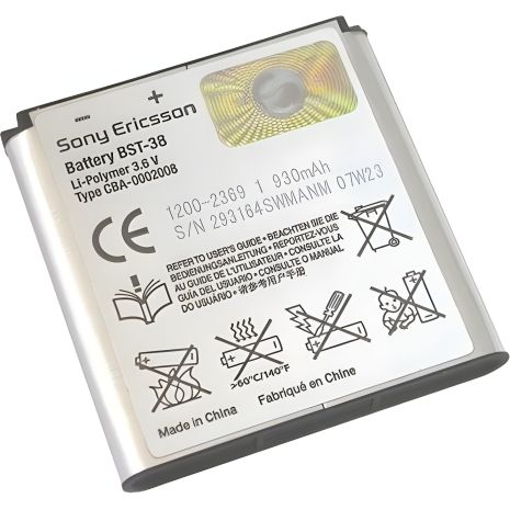 Аккумулятор для Sony Ericsson BST-38 [Original PRC] 12 мес. гарантии