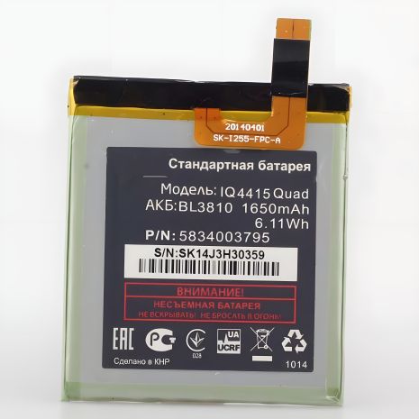 Fly BL3810/IQ4415 Акумулятор [Original] 12 міс. гарантії